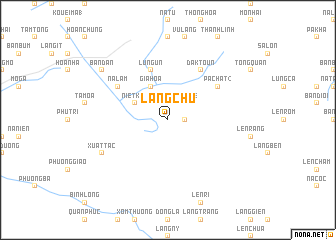 map of Làng Chu