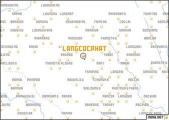 map of Làng Cốc Phát