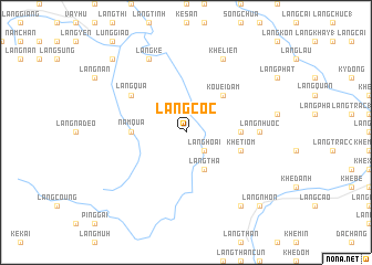 map of Làng Cóc