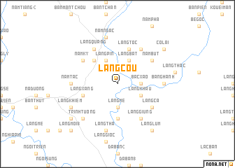 map of Làng Còu