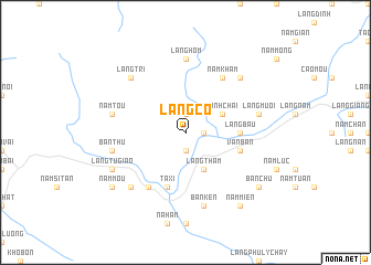 map of Làng Cọ