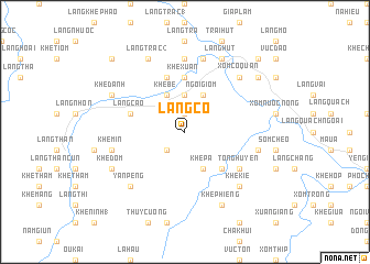 map of Làng Cỏ