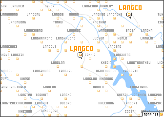 map of Làng Cô