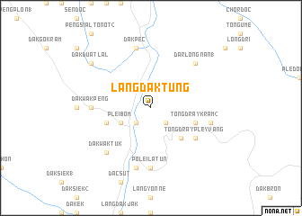 map of Làng Dak Tung