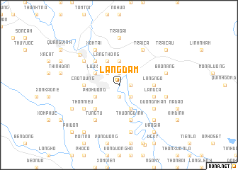 map of Làng Dam