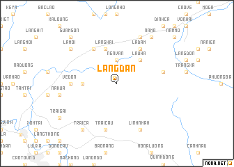map of Làng Dan