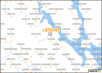 map of Làng Ðát