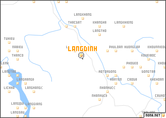 map of Làng Dình
