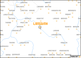 map of Làng Ðinh