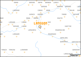 map of Làng Don