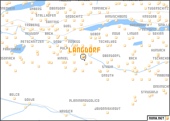 map of Längdorf