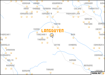 map of Làng Ðuyên