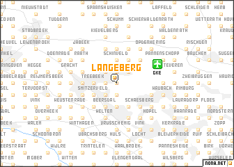 map of Langeberg