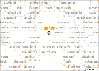 map of Langeck