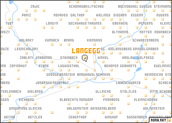 map of Langegg