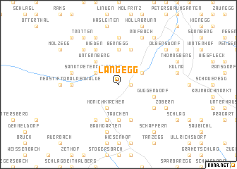 map of Langegg