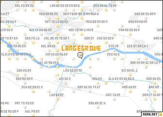 map of Lange Grove