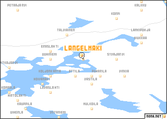 map of Längelmäki