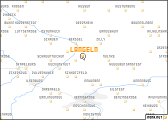 map of Langeln