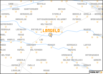 map of Langelo