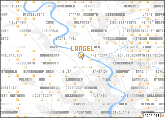 map of Langel