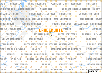 map of Langemunte