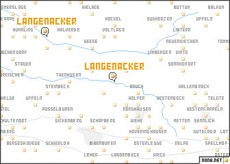 map of Langenacker