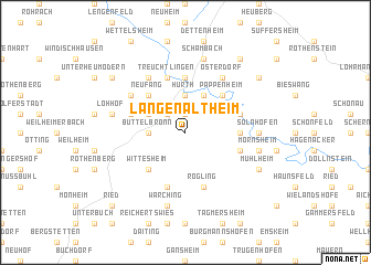 map of Langenaltheim