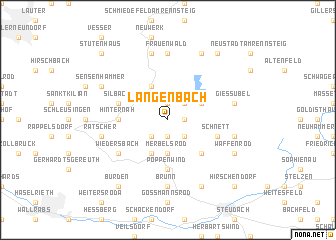 map of Langenbach