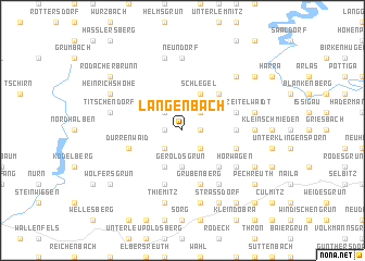 map of Langenbach