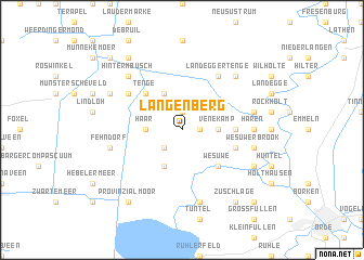 map of Langenberg