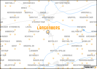 map of Langenberg