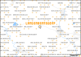 map of Langenbernsdorf