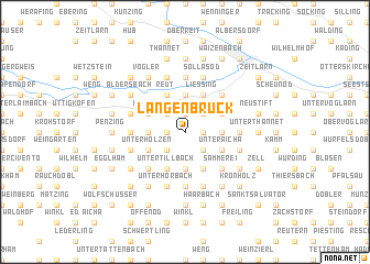 map of Langenbruck