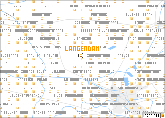 map of Langendam