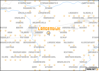 map of Langendijk