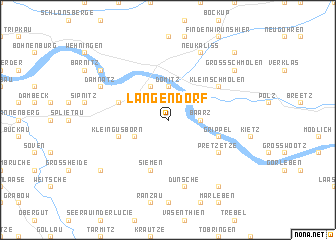 map of Langendorf