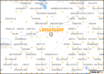 map of Langendorf