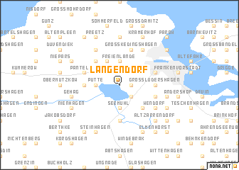 map of Langendorf