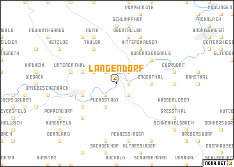 map of Langendorf