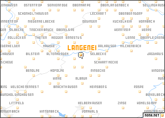 map of Langenei