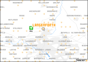 map of Langenforth