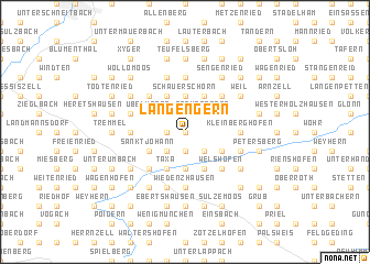 map of Langengern