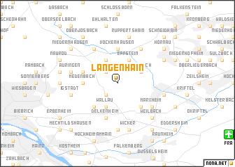 map of Langenhain