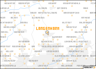 map of Langenharm