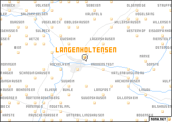 map of Langenholtensen