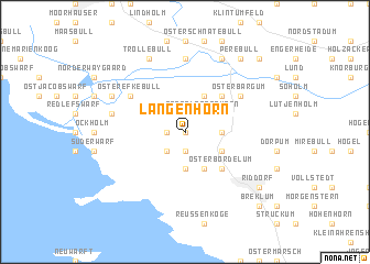 map of Langenhorn