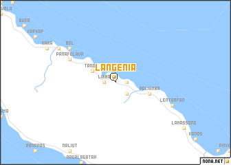 map of Langenia