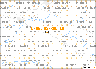 map of Langenisarhofen