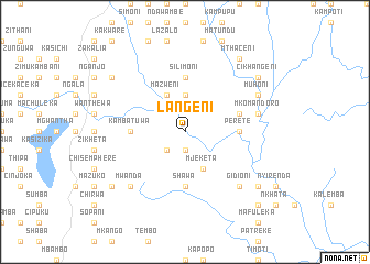 map of Langeni